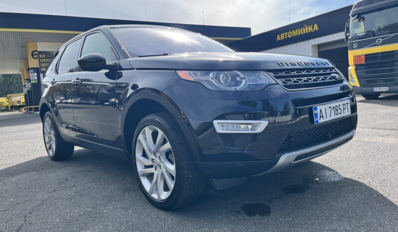 Land Rover Discovery Sport 2017 full