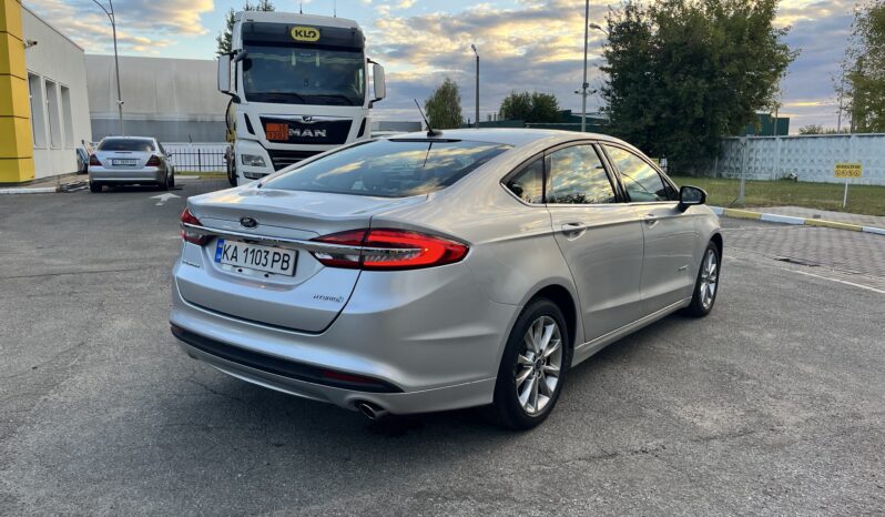 Ford Fusion 2017 MHEV full